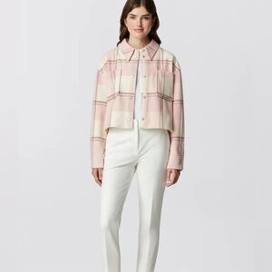 Canada Goose Almadine cropped Plaid Jacket—GORGEOUS!! New With Tags—Small
